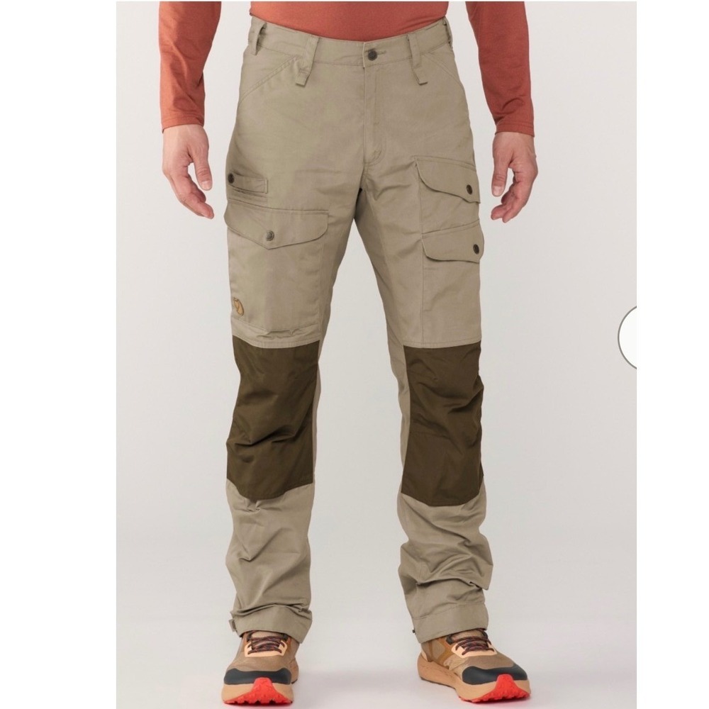 Fjallraven Vidda Pro Ventilated Trousers Mens 36 Brown Hiking Trekking Pants